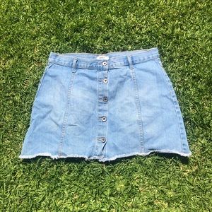 high rise forever 21 denim jacket